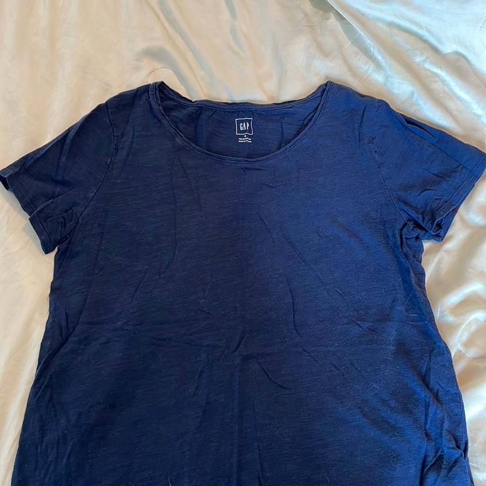 Gap “Indigo” Relaxed Tee, Size M